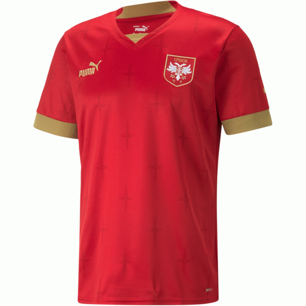 22-23 Serbia Home Jersey